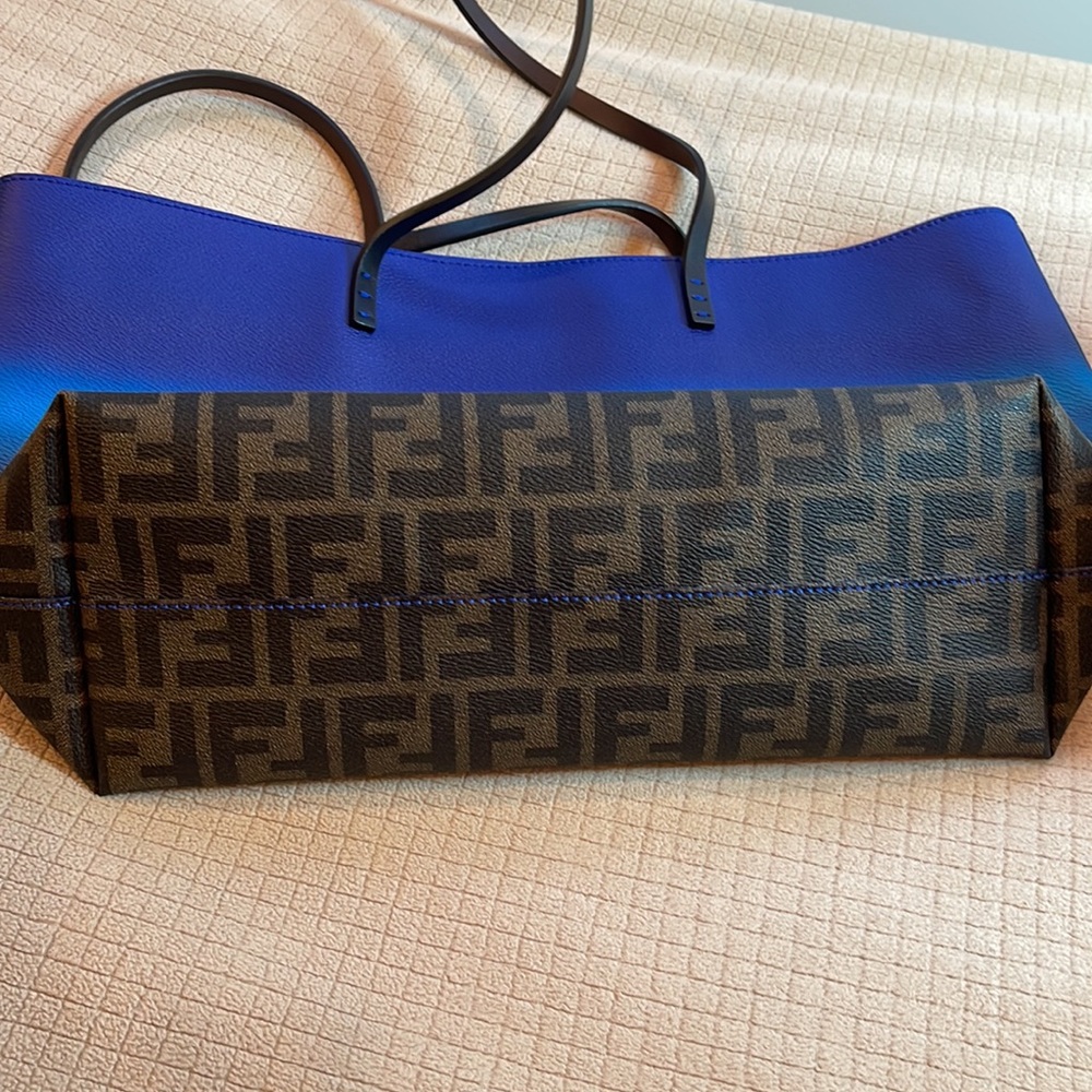 Fendi Ombre Zucca Medium Spalmati Roll Tote Bag - Picture 3 of 4